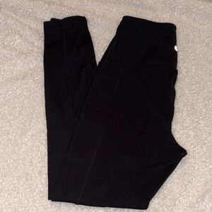 Black Leggings with Logo